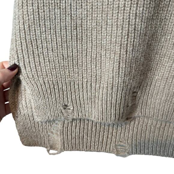 NWT Rejina Pyo Sydney Sweater Vest in Oat Alpaca Beige Tan Medium - Picture 10 of 12